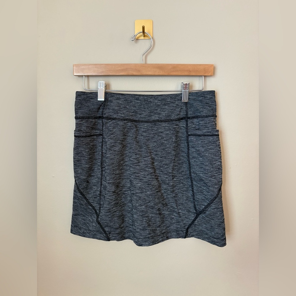 Small Athleta Heather Gray Excursion Skort - image 1